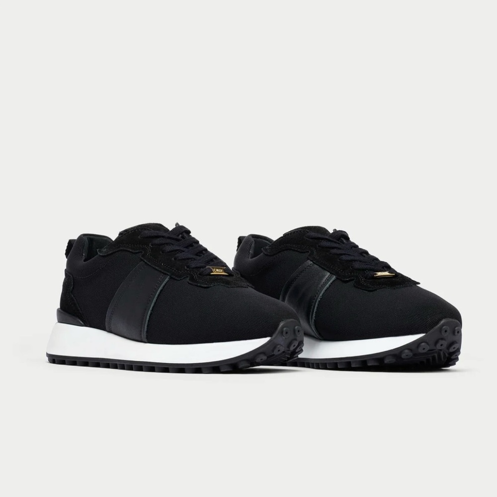 Calla COSMOS - CHUNKY-SOLE BLACK WIDE FIT SNEAKERS Size 41/ 10US